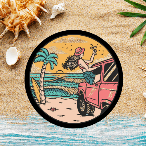Beach/Lake Spare Tire Covers - Goats Trail Off-Road Apparel Company