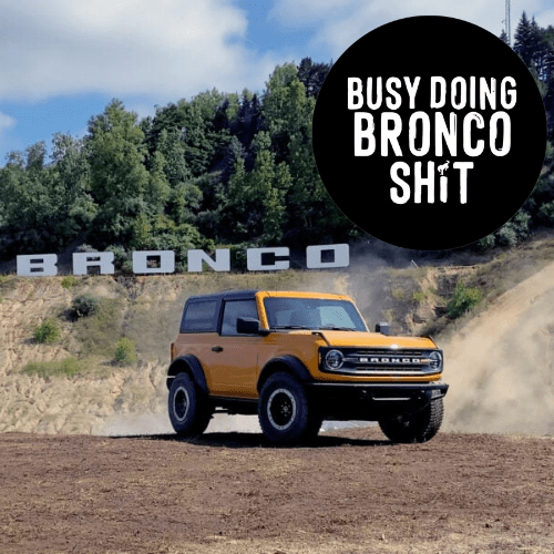 Bronco Spare Tire Covers - Goats Trail Off-Road Apparel Company