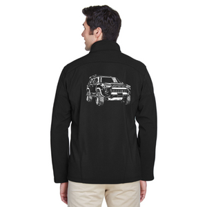Toyota Big and Tall Soft Shell Jacket - Goats Trail Off-Road Apparel Company - Inclusive Sizing