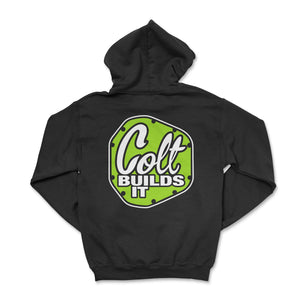 Colt Builds It Zip-Up Hoodie - Goats Trail Off-Road Apparel Company