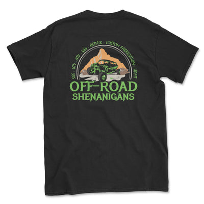 Men's Big and Tall Off-Road Shenanigans Tee - Goats Trail Off-Road Apparel Company
