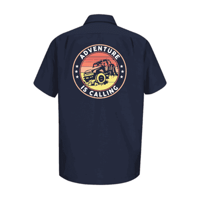 Adventure is Calling Dickies Work Shirt - Goats Trail