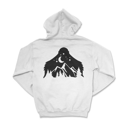 Bigfoot Mountain Landscape Hoodie - Goats Trail Off-Road Apparel Company