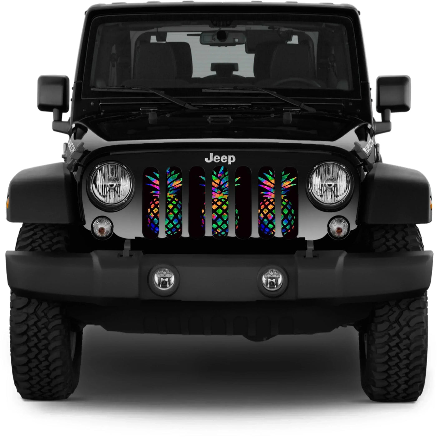 Bright Pineapple Jeep Grille Insert - Goats Trail