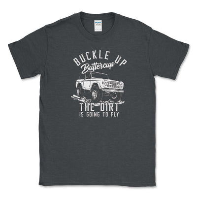 Bronco Buckle Up Buttercup Graphic Tee - Goats Trail