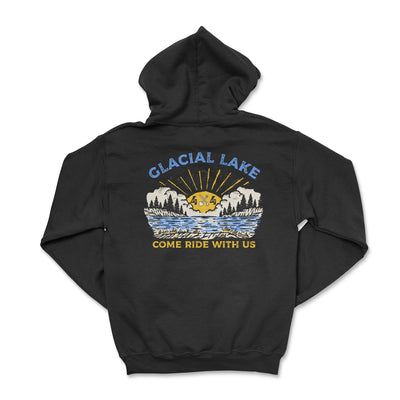Glacial Lake 4 x 4 Offroad Club Zip-up Hoodie - Goats Trail Off-Road Apparel Company