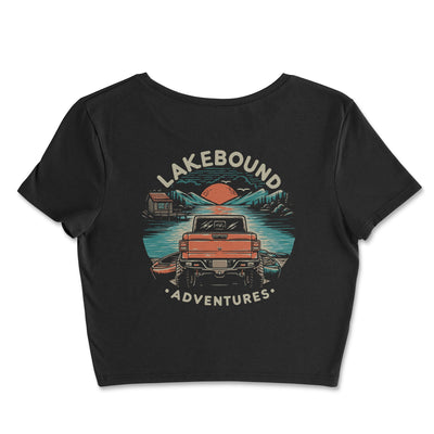Lakebound Adventures Women's Crop Top - Goats Trail Off-Road Apparel Company