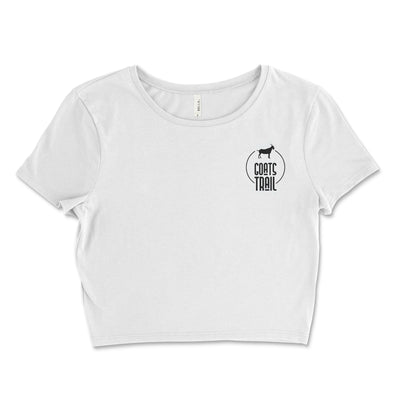 Lakefront Wanderlust White Crop Top - Goats Trail Off-Road Apparel Company