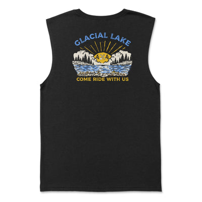 Men's Glacial Lake 4 x 4 Club Muscle Tee - Goats Trail Off-Road Apparel Company