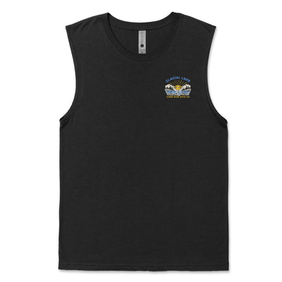 Men's Glacial Lake 4 x 4 Club Muscle Tee - Goats Trail Off-Road Apparel Company