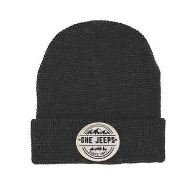 She Jeep Knit Stocking Cap - Goats Trail Off-Road Apparel Company