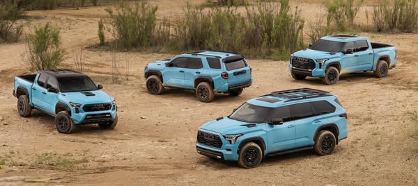 Wave Maker Blue: Toyota's Bold 2026 TRD Pro Color Drop