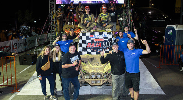 Polaris RZR Factory Racing Historic 1-2-3 Sweep at 2025 Baja 500
