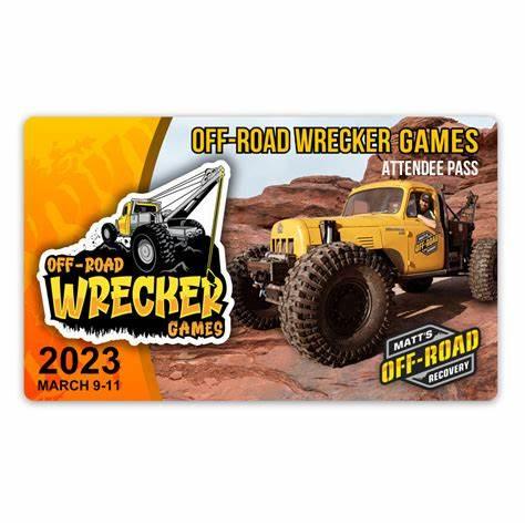 Your Guide for Matt's Off-Road Wrecker Games