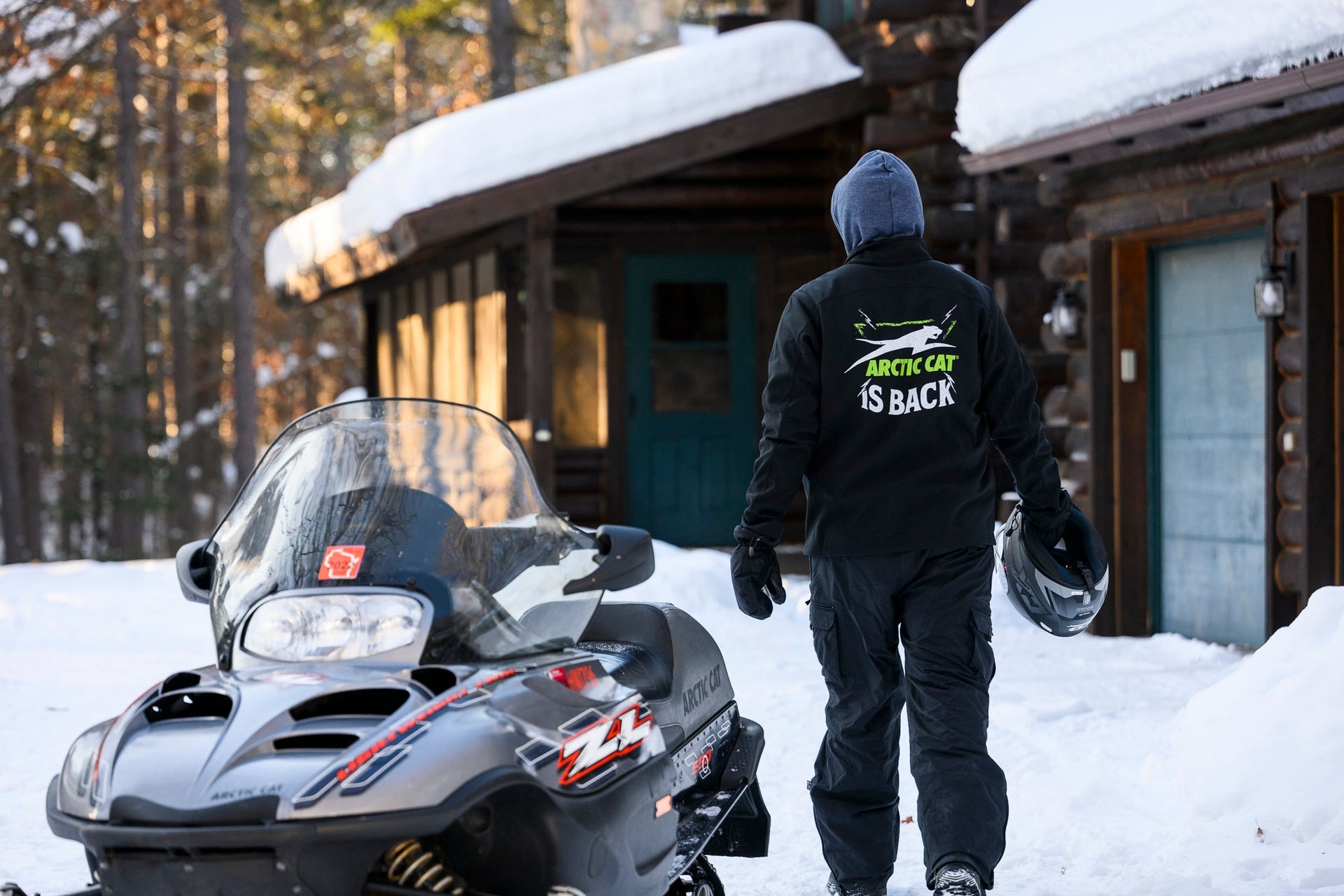 Arctic Cat Wildcat Zip Up Hoodie