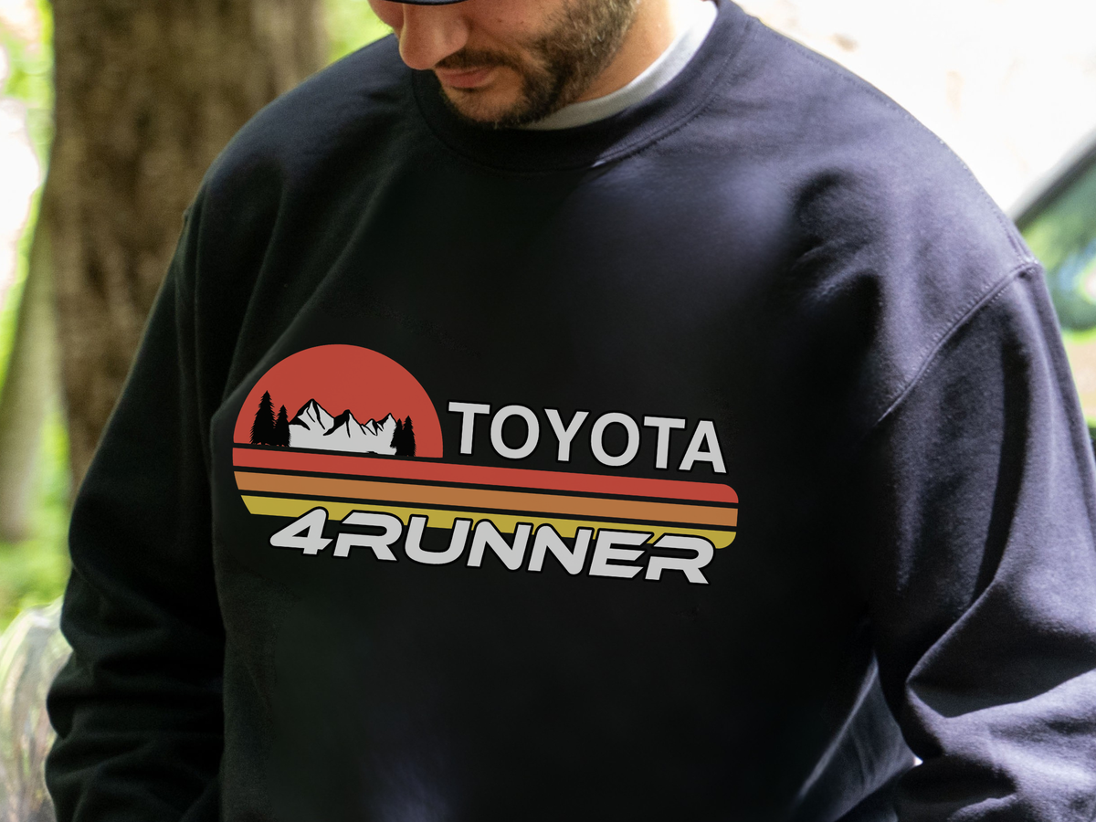 Toyota 4Runner Crewneck Sweatshirt Officially Licensed