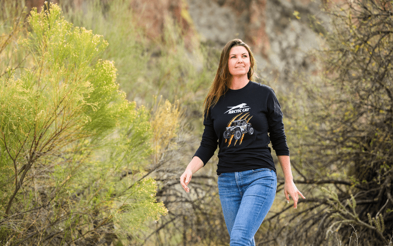 Arctic Cat® Snowmobile and Off Road Long Sleeve Tees - Goats Trail Off-Road Apparel Company
