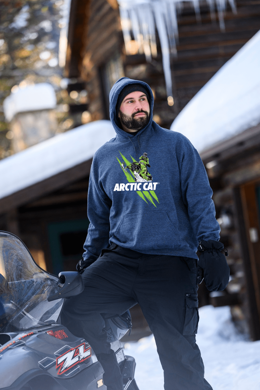 Arctic Cat Snowmobile Hoodies - Goats Trail 