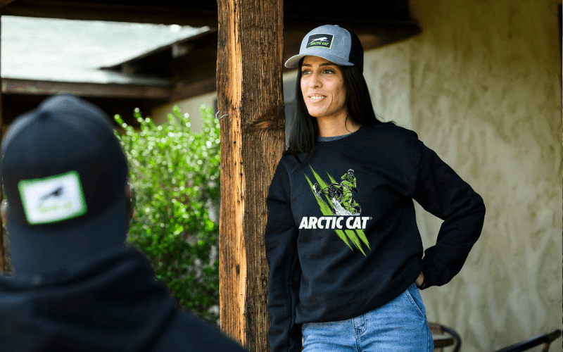 Arctic Cat Sweatshirts - Women's - Goats Trail 