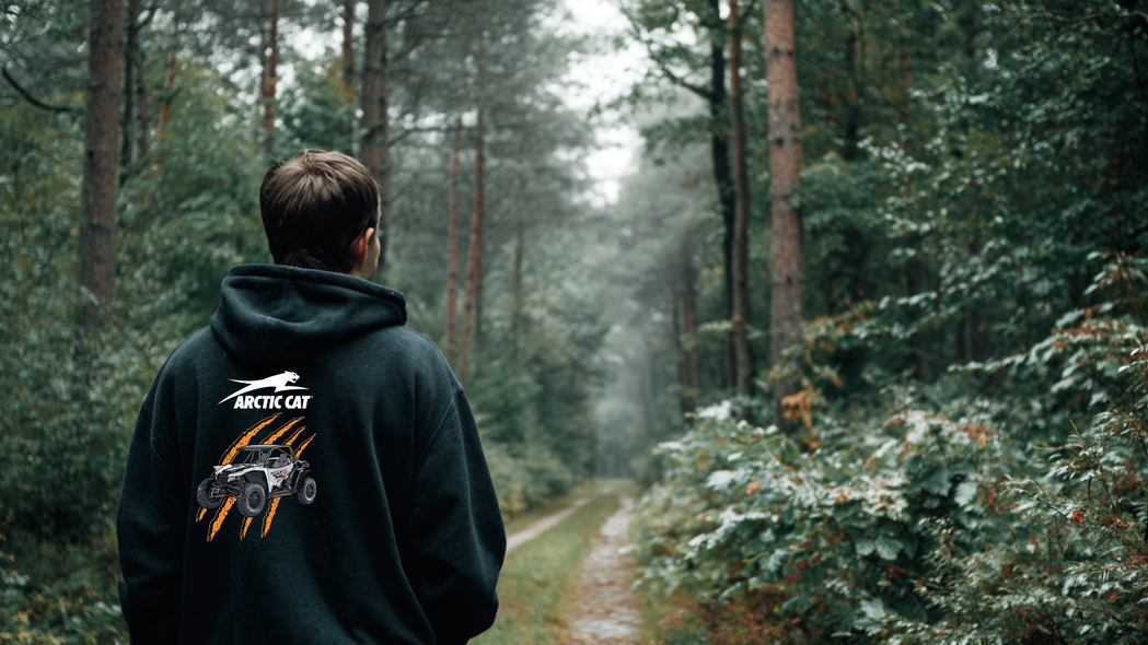 Arctic Cat Wildcat Zip Up Hoodie