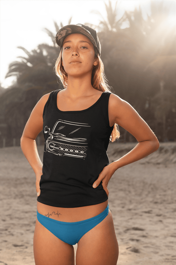 Bronco Women's Tank Tops - Goats Trail Off-Road Apparel Company - Ford Bronco Apparel