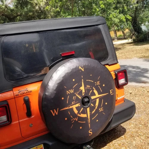 Compass Spare Tire Covers - Goats Trail Off-Road Apparel Company