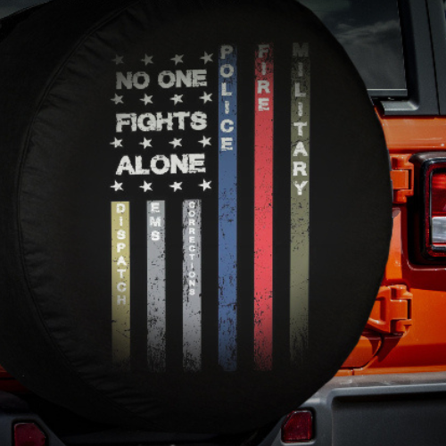 First Responders Spare Tire Cover - Goats Trail Off-Road Apparel Company