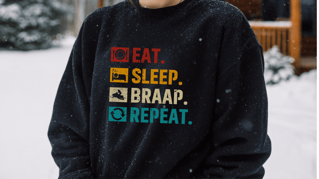 Goats Trail Snowmobile Sweatshirts - Goats Trail 