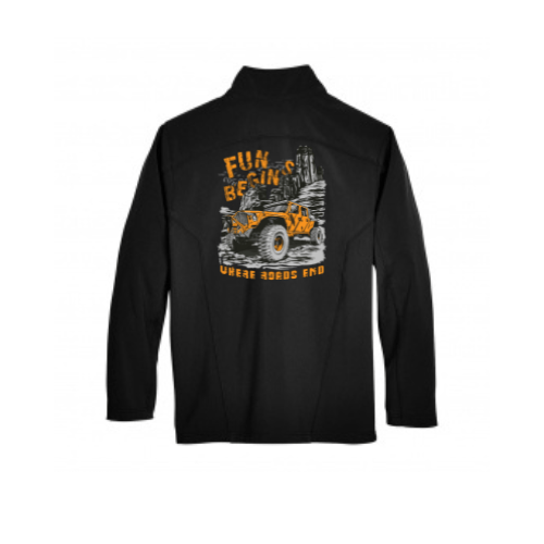 Jeep Big and Tall Fleece Jackets - Goats Trail Off-Road Apparel Company -Inclusive Sizes