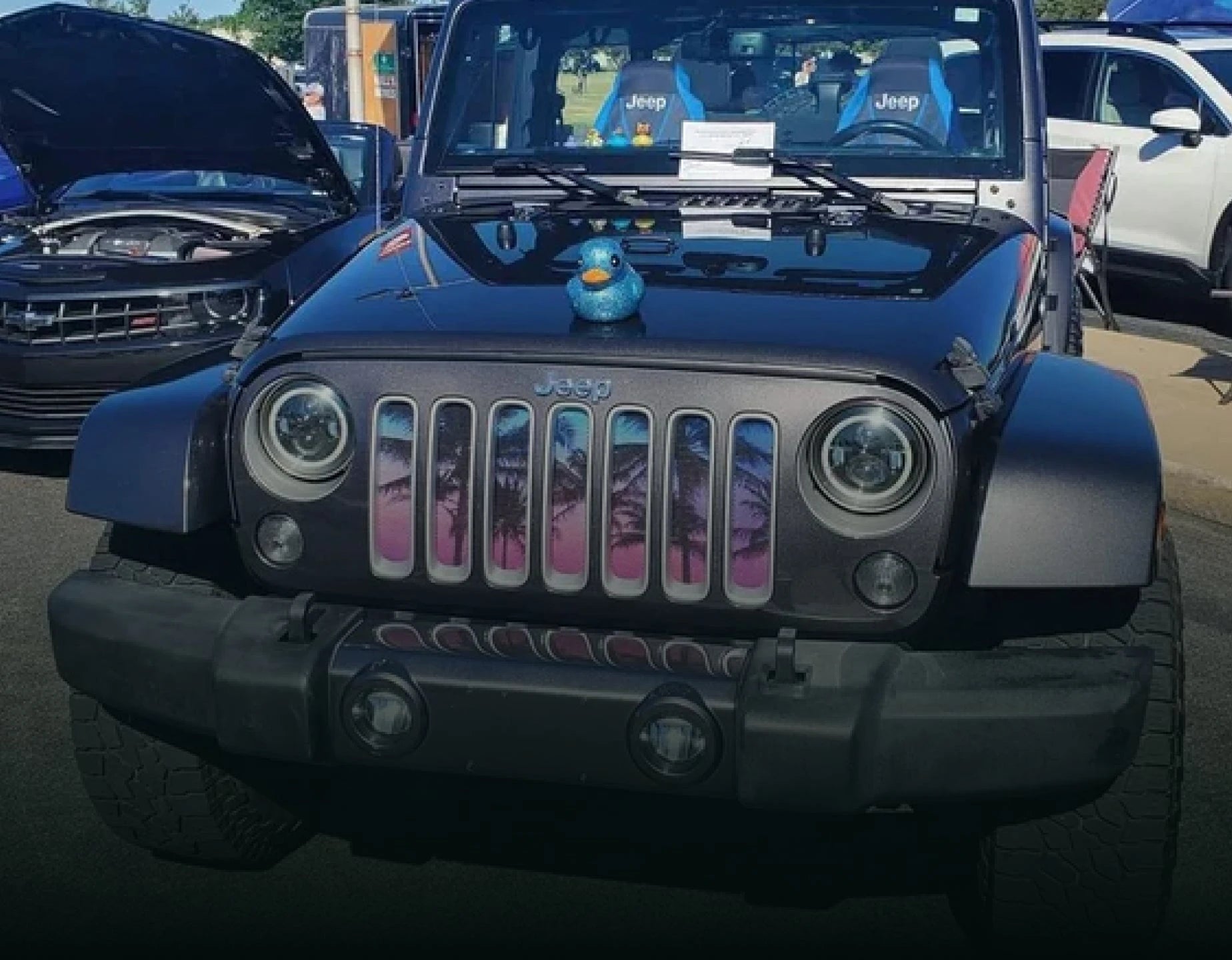 Jeep Grille Inserts - Goats Trail Off-Road Apparel Company-Wrangler, Rubicon, Willys, CJ7, Cherokee