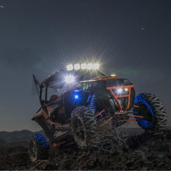KC HiLiTES Polaris RZR Lights - Goats Trail 