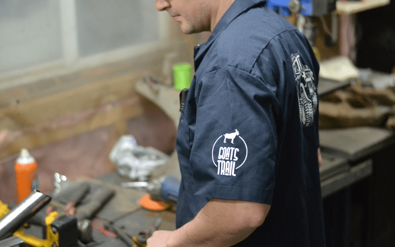 Men's Goats Trail Off Road Dickies Work Shirts - Goats Trail 