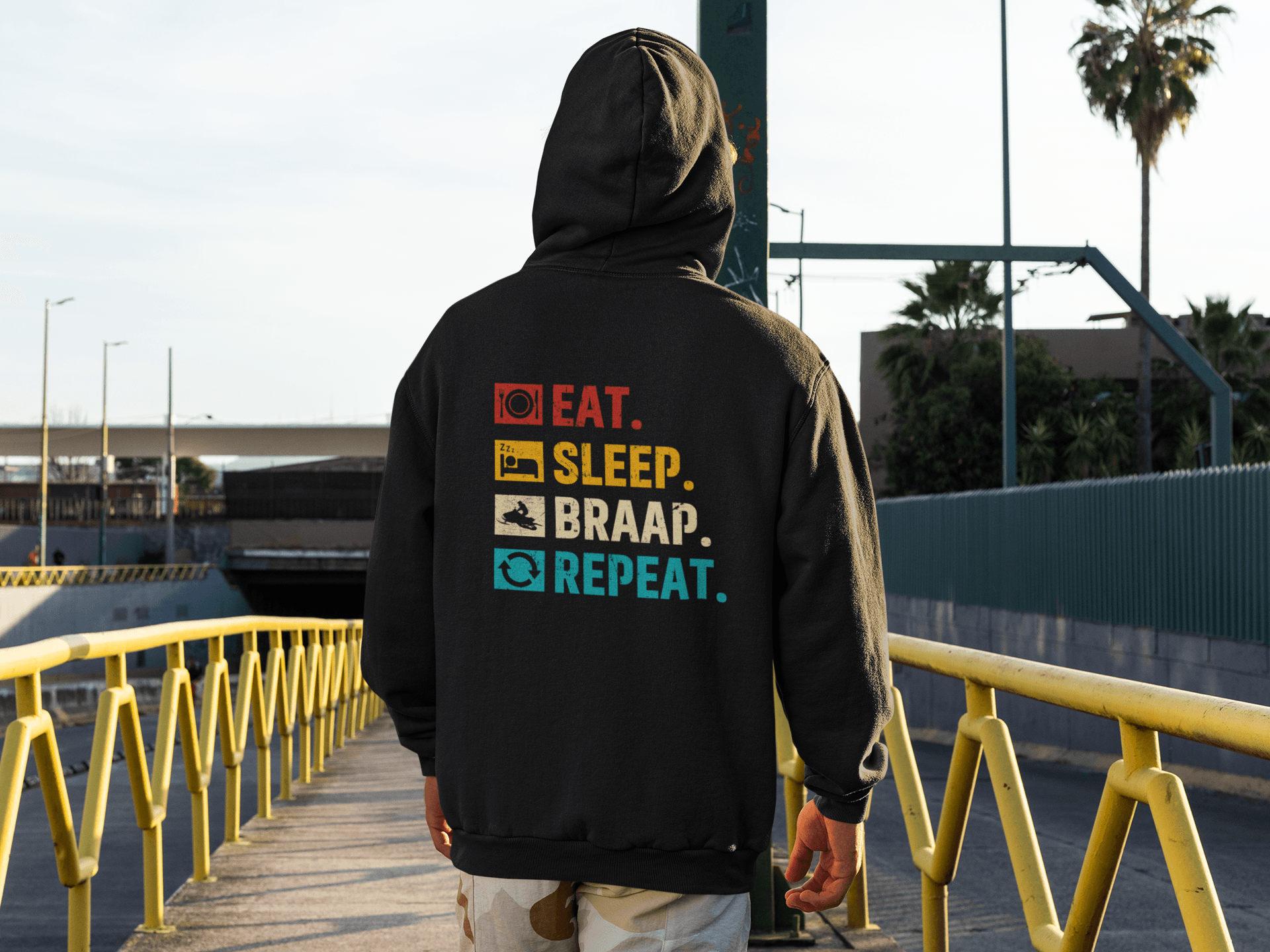 Men's Goats Trail Snowmobile Hoodies - Goats Trail 
