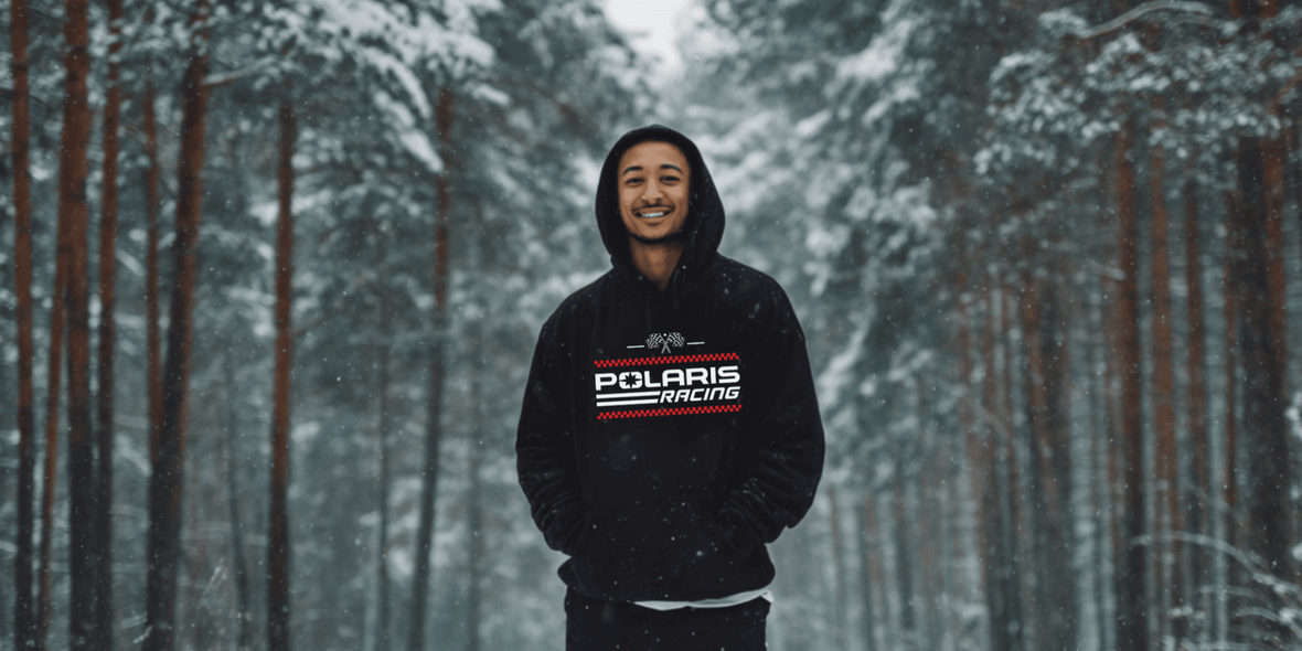Men's Polaris Racing Hoodies - Goats Trail 