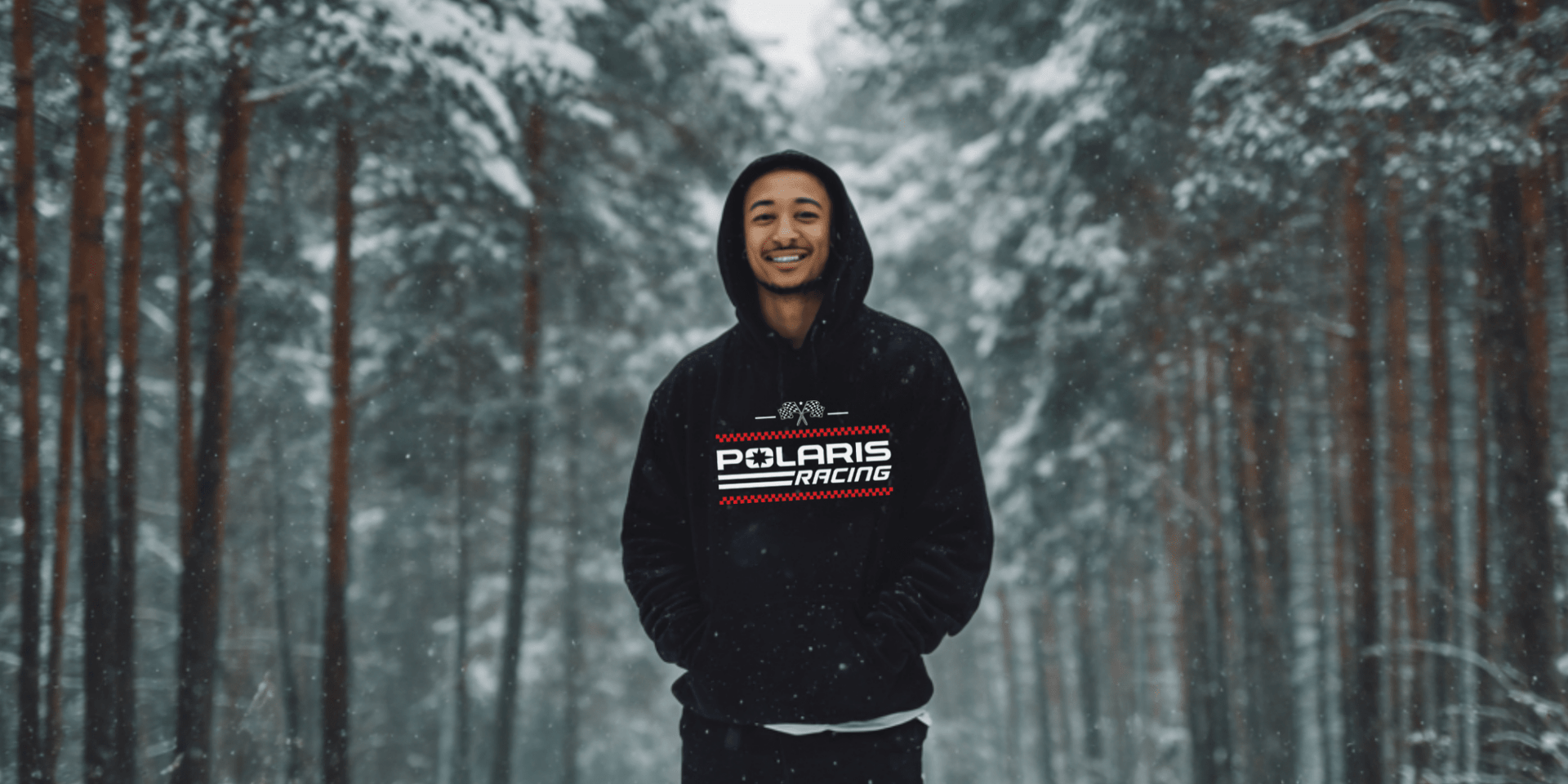 Men's Polaris Racing Hoodies - Goats Trail 