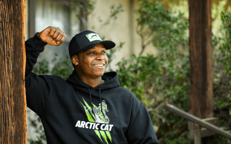 Men's Snowmobile Hoodies - Goats Trail 