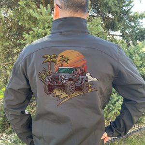 Men's Soft Shell Jacket-Since 1941 - Goats Trail Off-Road Apparel Company - Men's Jackets