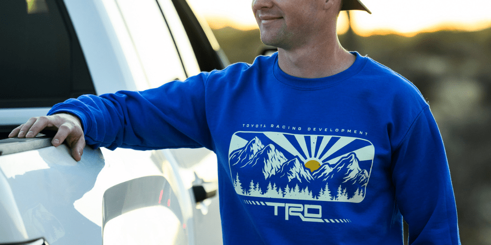 Men's Toyota Sweatshirts - Goats Trail 