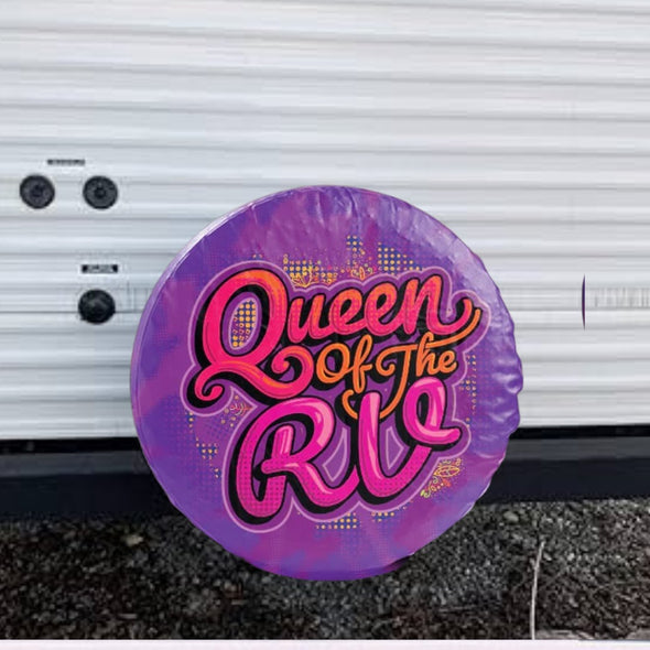 Queen of the RV-Spare Tire Cover