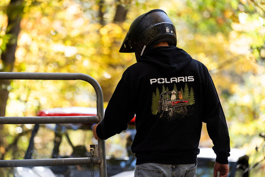 Polaris Off Road Zip-Up Hoodies - Goats Trail 