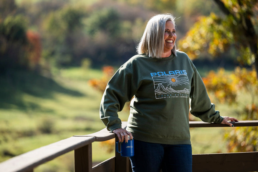Polaris Offroad Crewneck Sweatshirts - Goats Trail Off-Road Apparel Company