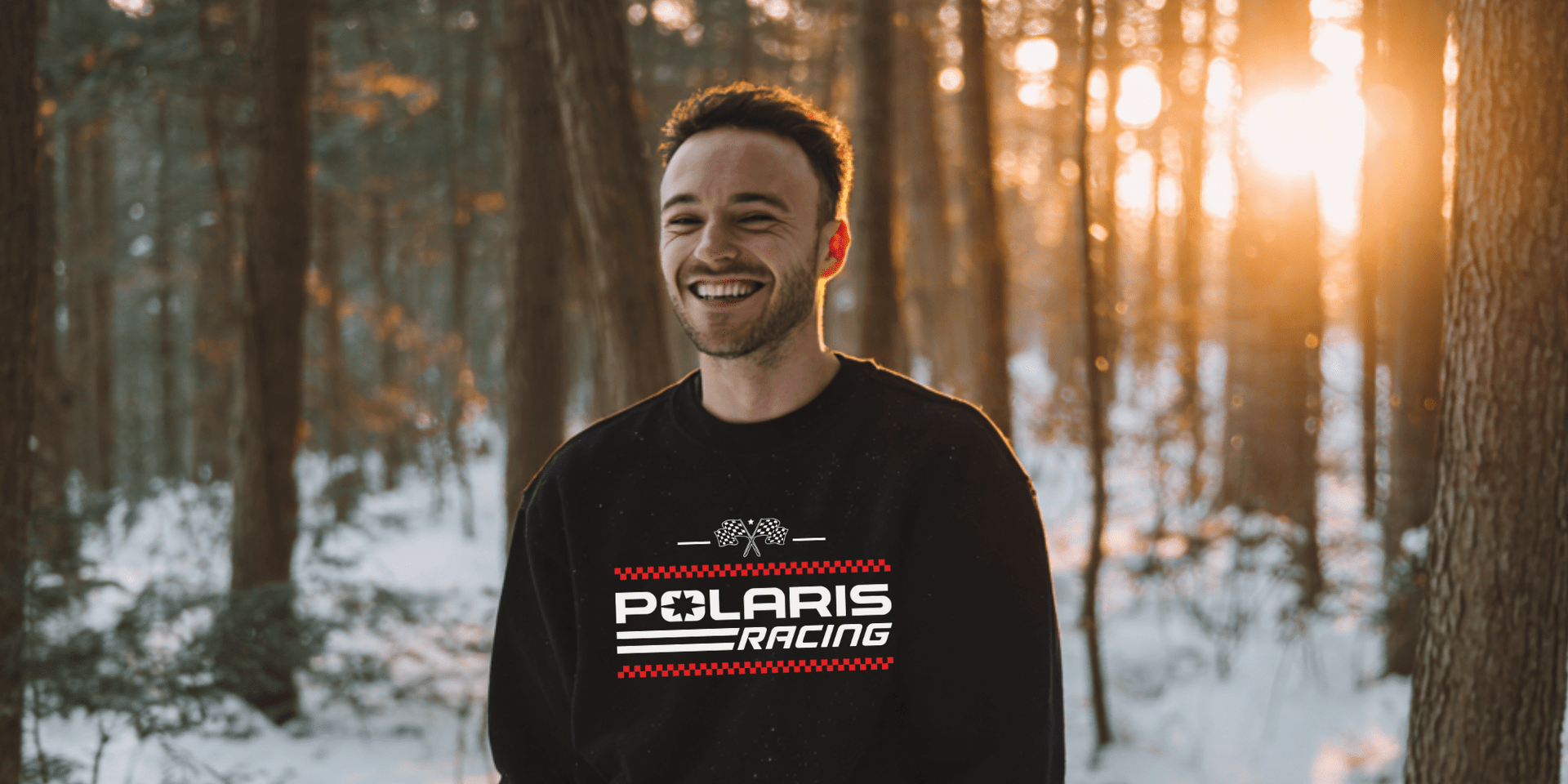 Polaris Racing Sweatshirts - Men's - Goats Trail 