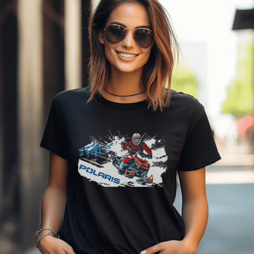 Polaris Snowmobile T-shirts - Goats Trail 