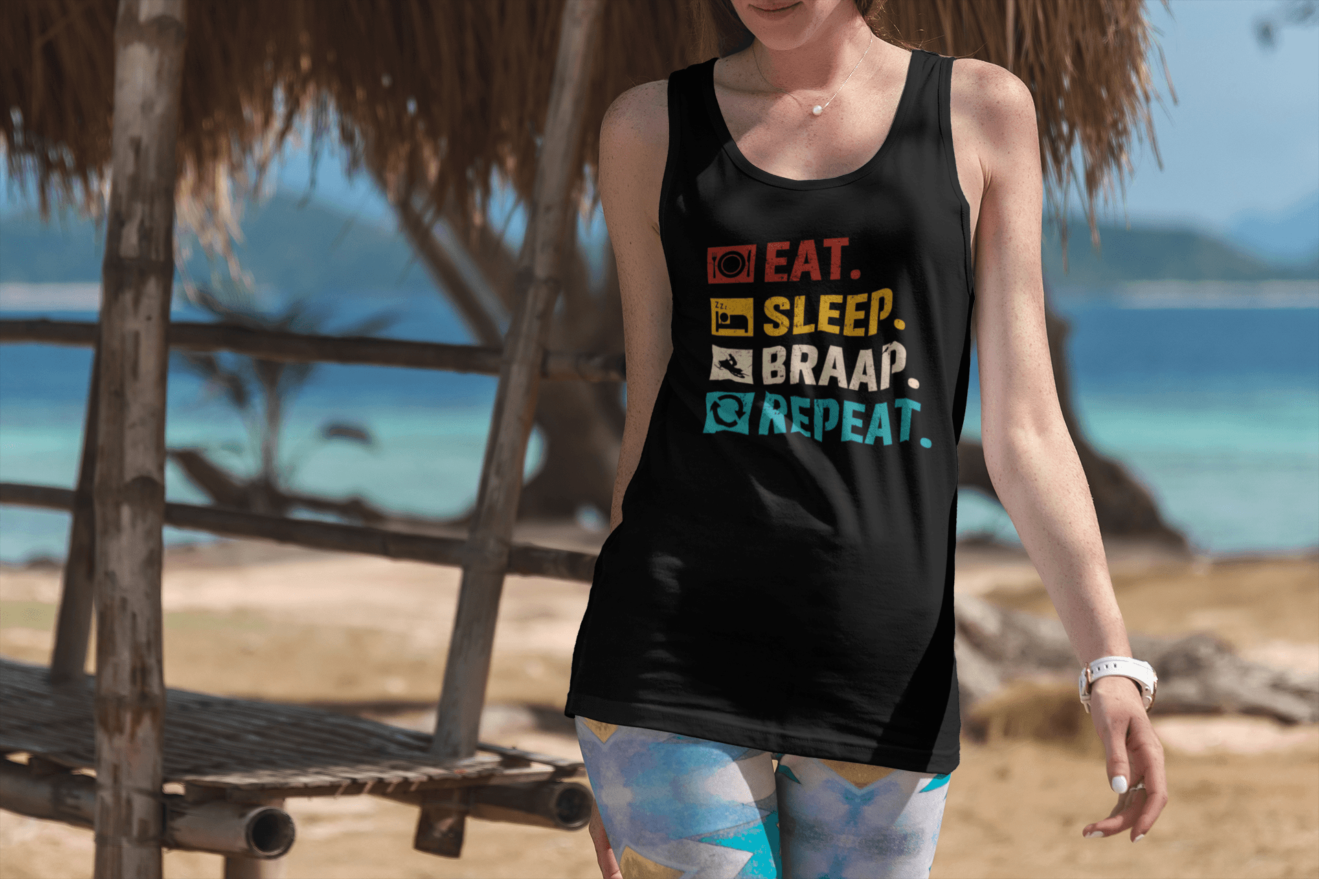 Snowmobile Tank Tops - Goats Trail - Goats Trail 
