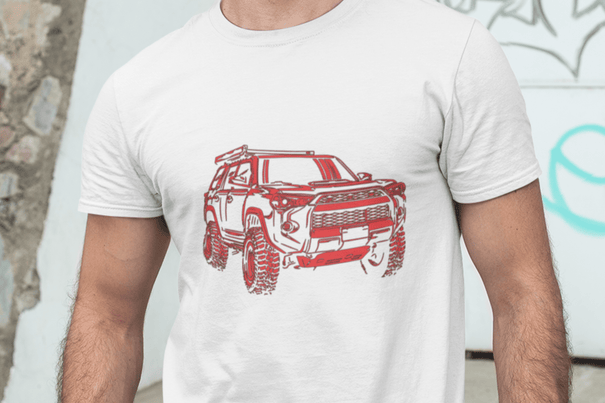 Toyota Big and Tall T-Shirts - Goats Trail Off-Road Apparel Company -4Runner Shirts