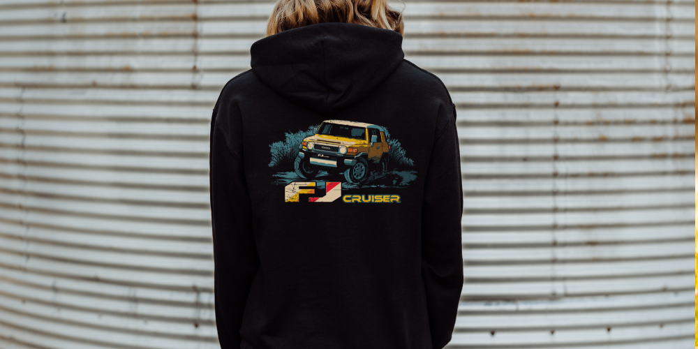 Gildan Black Zip Up Hoodie - Goats Trail Off-Road Apparel Company-Jeep, Bronco, SXS, 4Runner and Snowmobile