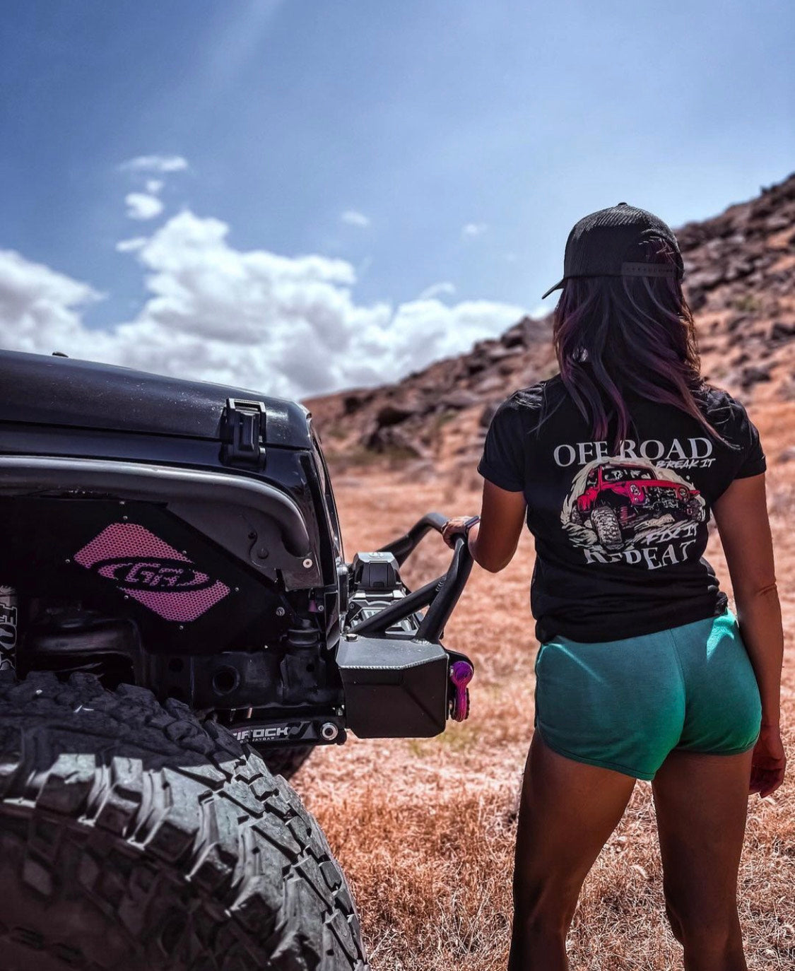 Women's Crop Top - Goats Trail Off-Road Apparel Company-Jeep, Bronco, SXS, 4Runner and Snowmobile