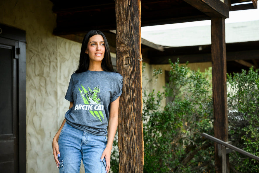 Women's Snowmobile T-Shirts - Goats Trail 