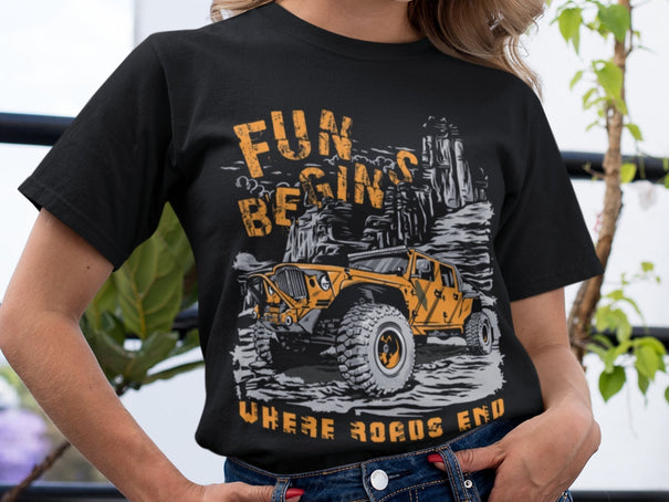 Women's T-shirts - Goats Trail Off-Road Apparel Company-Jeep, Bronco, SXS, 4Runner and Snowmobile