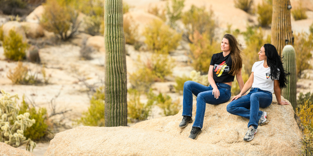 Women's Toyota Off Road Crop Tops - Goats Trail 